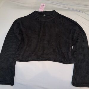 Wild Fable Charcoal Knit Sweater
